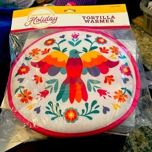 San Antonio tortilla warmer. New never used and in original package.